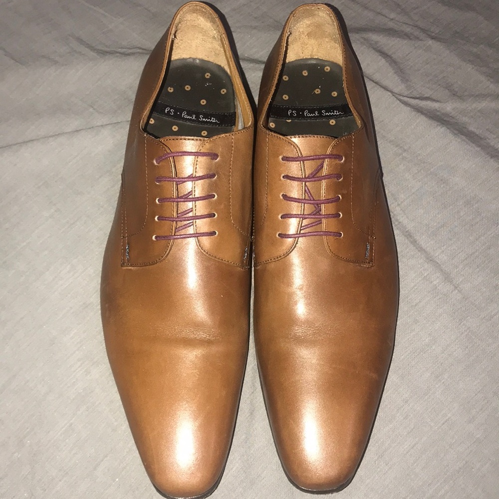 Paul Smith brown leather dress shoe